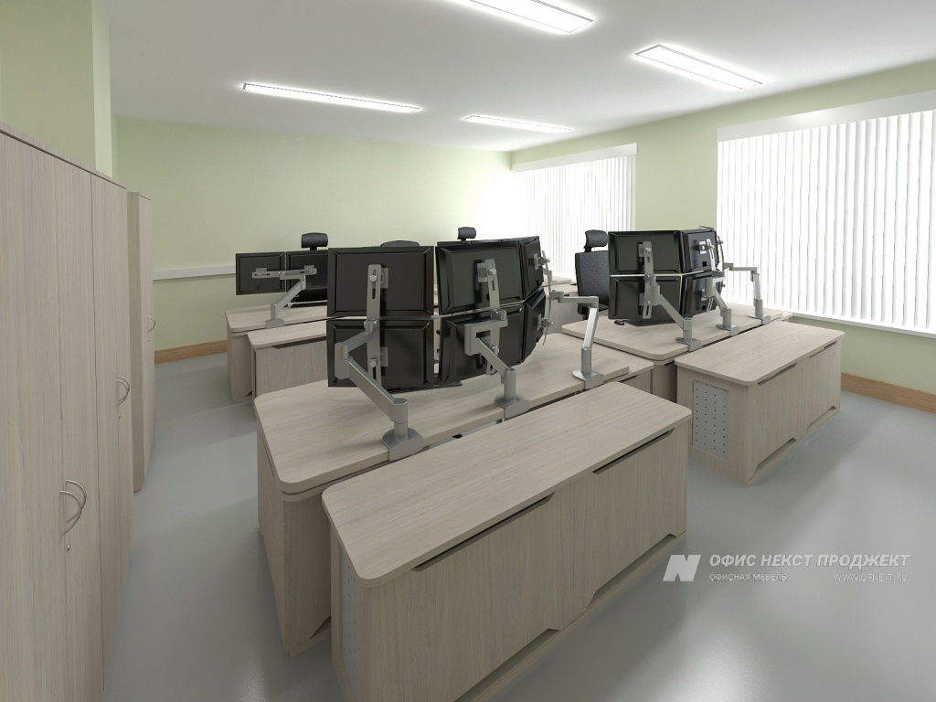 Специализированная мебель для диспетчеров СО ЕЭС